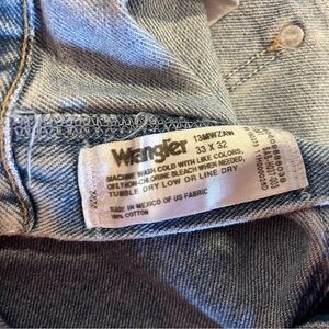 Wrangler cut off jorts